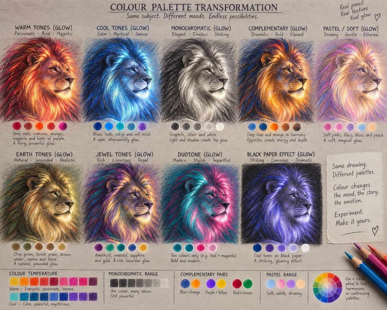 Bonus 4 color palette transformation